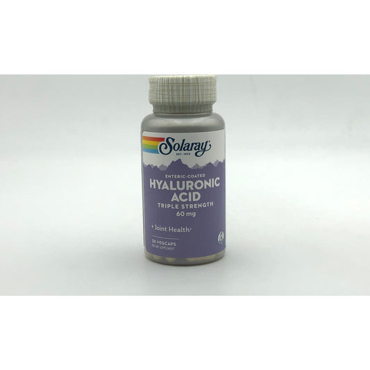 Solaray hyaluronic acid 60mg 30cáps