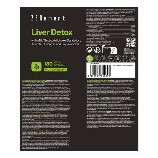 Zenement Detox Hígado 180 vcaps