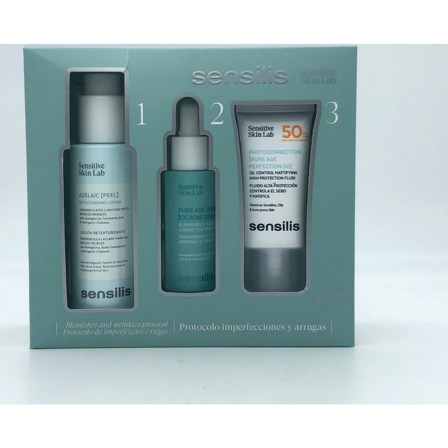 Sensilis Pack Protocolo Imperfecciones y Arrugas