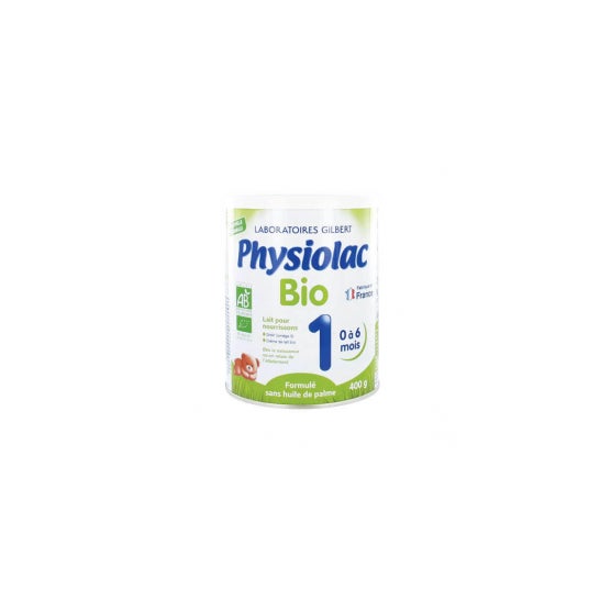 Leche orgánica Physiolac1 Pdr 400G