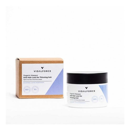 Vidalforce Mascarilla Bio Anti-Caída Cabellos Finos 200ml