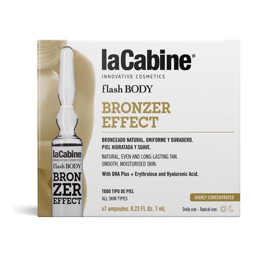 La Cabine Ampollas Corporales Bronzer Effect 7x7ml