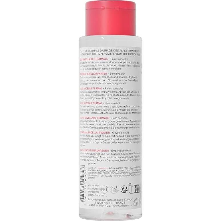 Uriage Agua Micelar Termal Pieles Sensibles 2x500ml