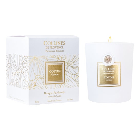 Collines de Provence Vela Perfumada Algodón 360g