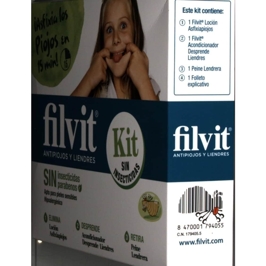 Filvit Kit Dimeticona 1ud