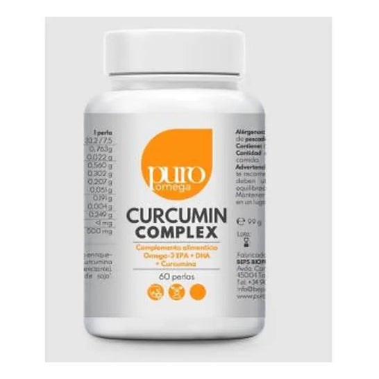 Puro Omega Curcumin Complex 60 Perlas