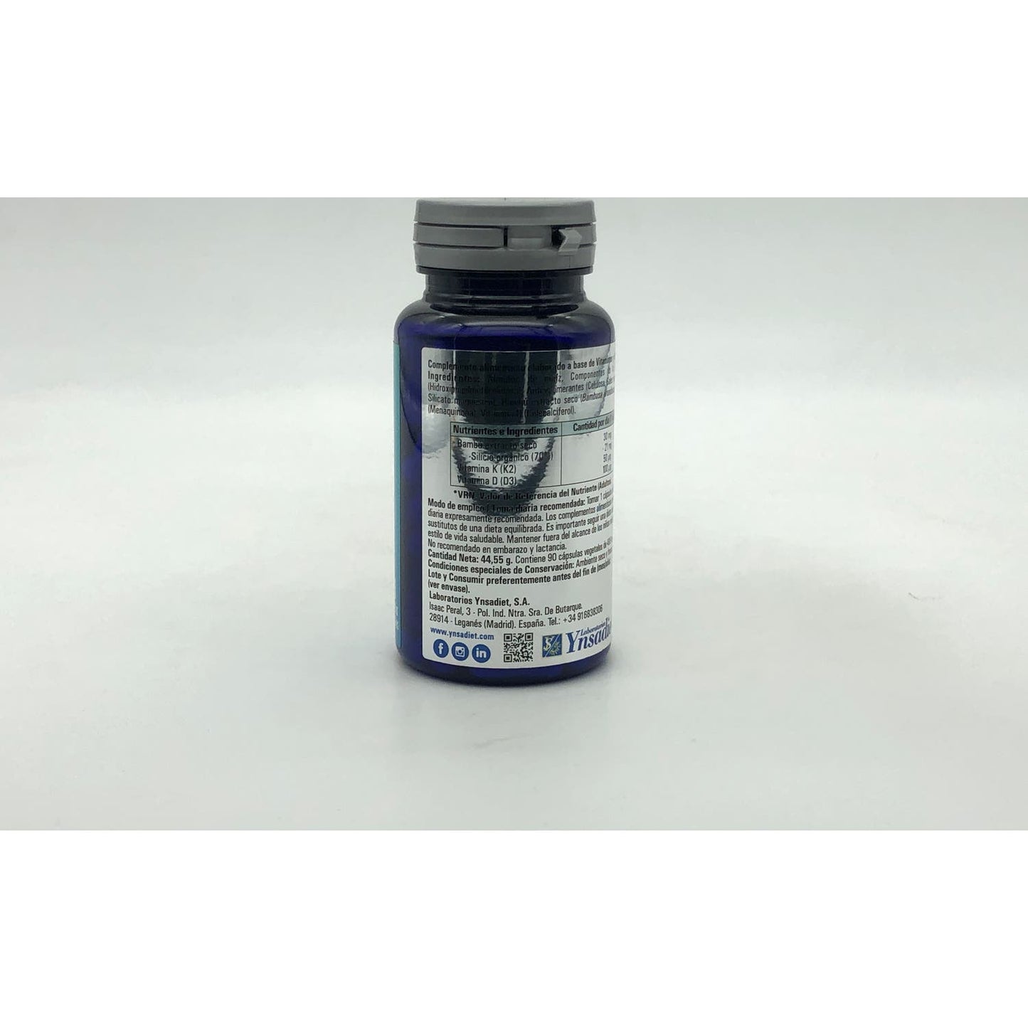 Vitaminas y Minerales Vitaminas D3 + K2 + Silicio Orgánico 90vcaps