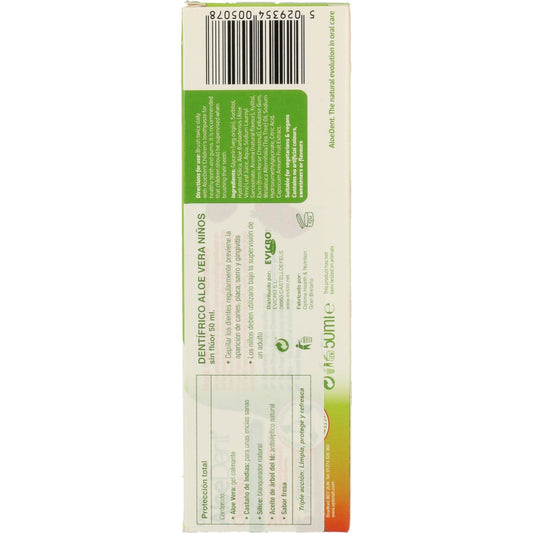 Optima Dentífrico Aloe Niños S/fluor