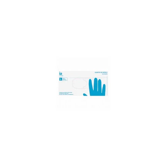 Interapothek Guantes Nitrilo sin Polvo Talla M 100uds