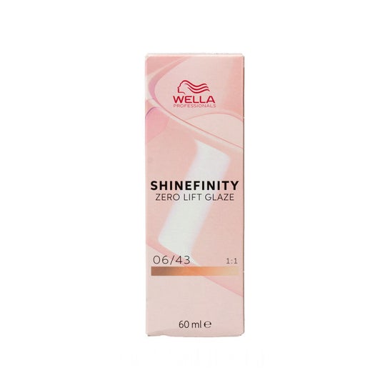 Wella Shinefinity Tinte Zero Lift Glaze Color 06/43 90 ml