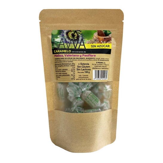B-Organic Caramelos H.Relajantes Sin Azúcar 100g