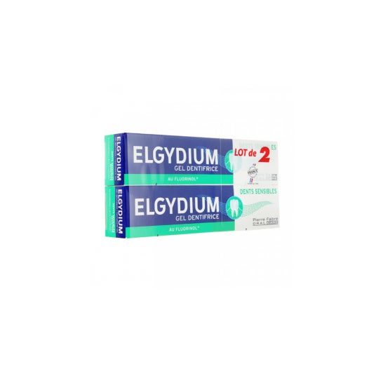 Elgydium Pasta de Dientes Dientes Sensibles 2x75ml
