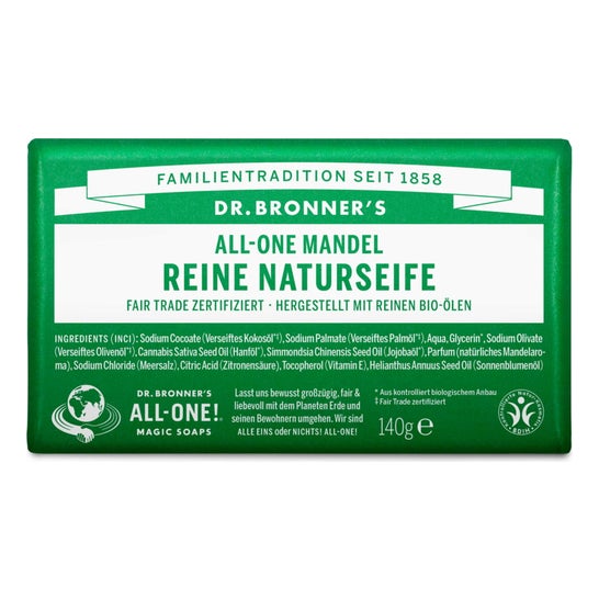 Dr. Bronner'S Jabón Almendra 140 g