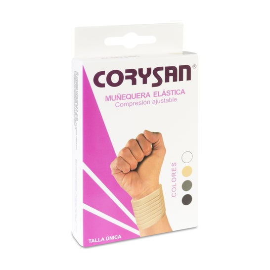 Corysan Muñequera Velcro Beige 1ud