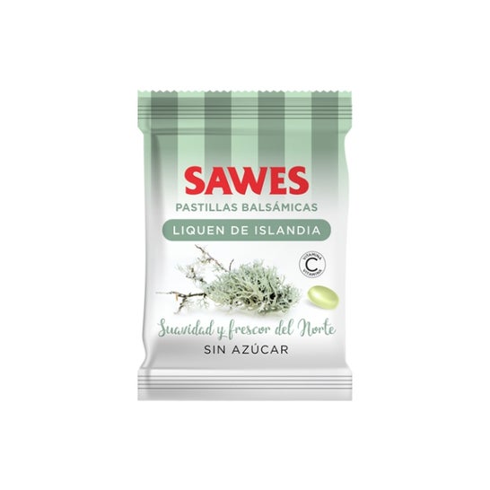 Sawes Caramelos de Liquen de Islandia sin Azúcar 50g