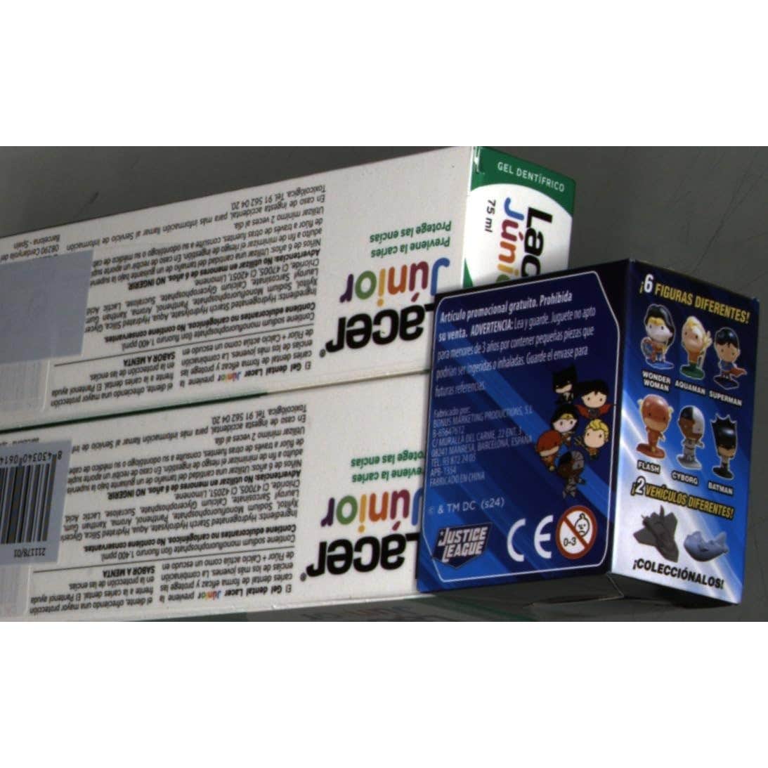 Lacer Júnior Pack Gel Dental Menta 2x75ml + Figura Sonic
