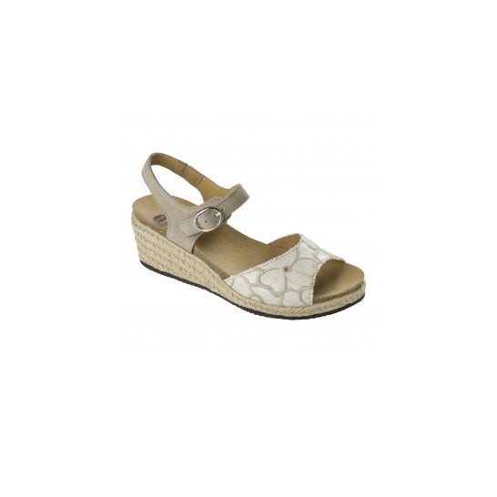 Scholl Espadrille Galyn Taupe Naturel Taille 36 1 Par