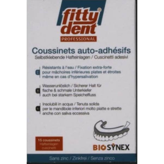 Fittydent Pro Tampón Adhesivo 15uds