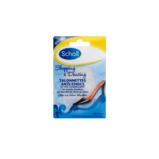 Scholl taloneras antichoque 2 unidades