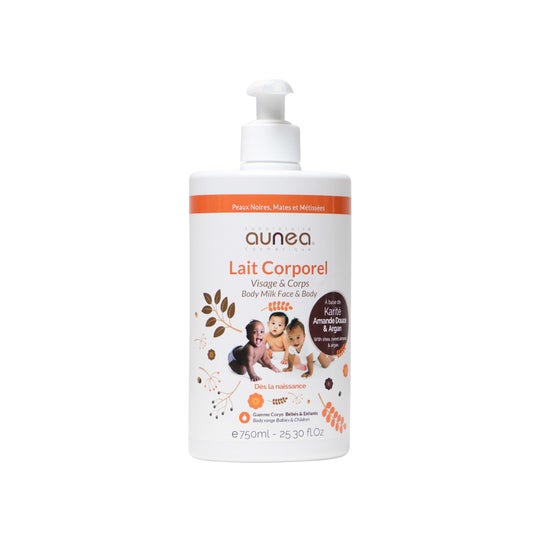 Aunea Leche Corporal para Cara y Cuerpo 750ml