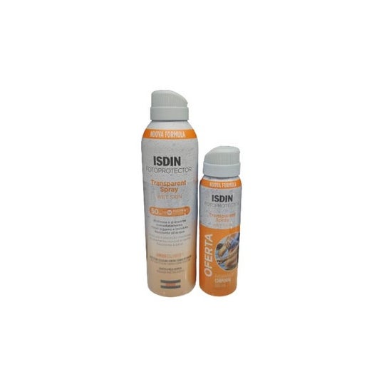 Isdin Fotoprotector Spray Wet Skin Spf50 250ml + 100ml