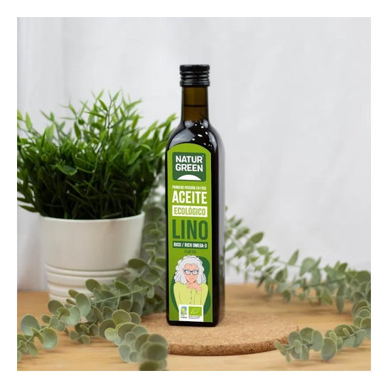 Naturgreen Aceite Ecológico De Lino 500 Ml
