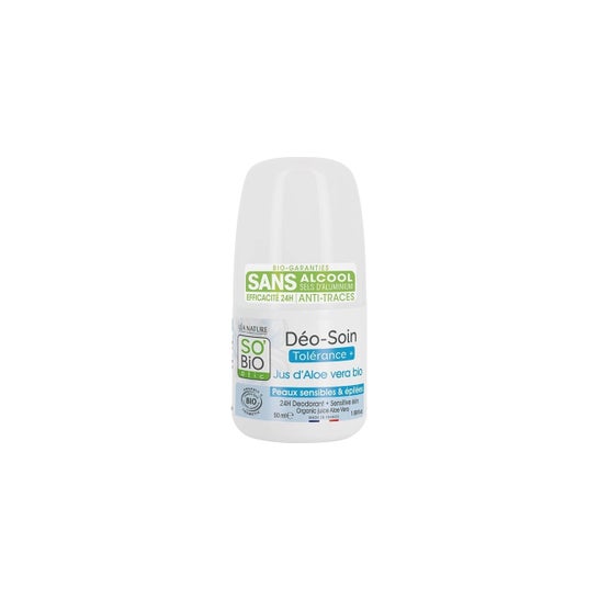 So Bio Etic Desodorante Roll On Tolerance Aloe Vera 50 ml