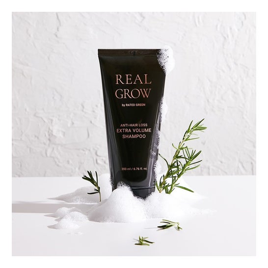 Rated Green Real Grow Anti Hair Loss Extra Volume Shampoo 200ml