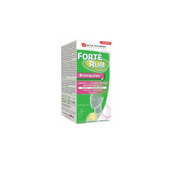 Forté Pharma Forté Rub Bronquios Jarabe 200ml