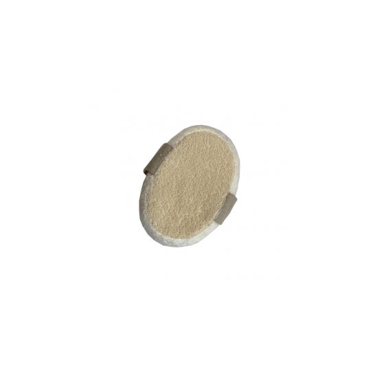 NaturaBio Cosmetics Esponja Baño Lino y Algodon 1ud