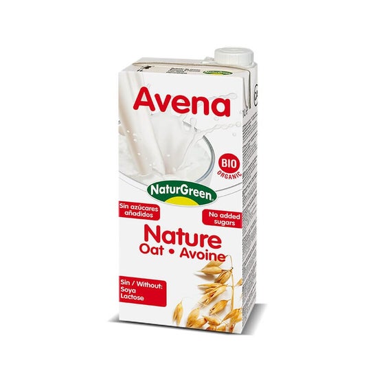 NaturGreen Bebida Avena Integral 0% Azucares Bio 1000 ml
