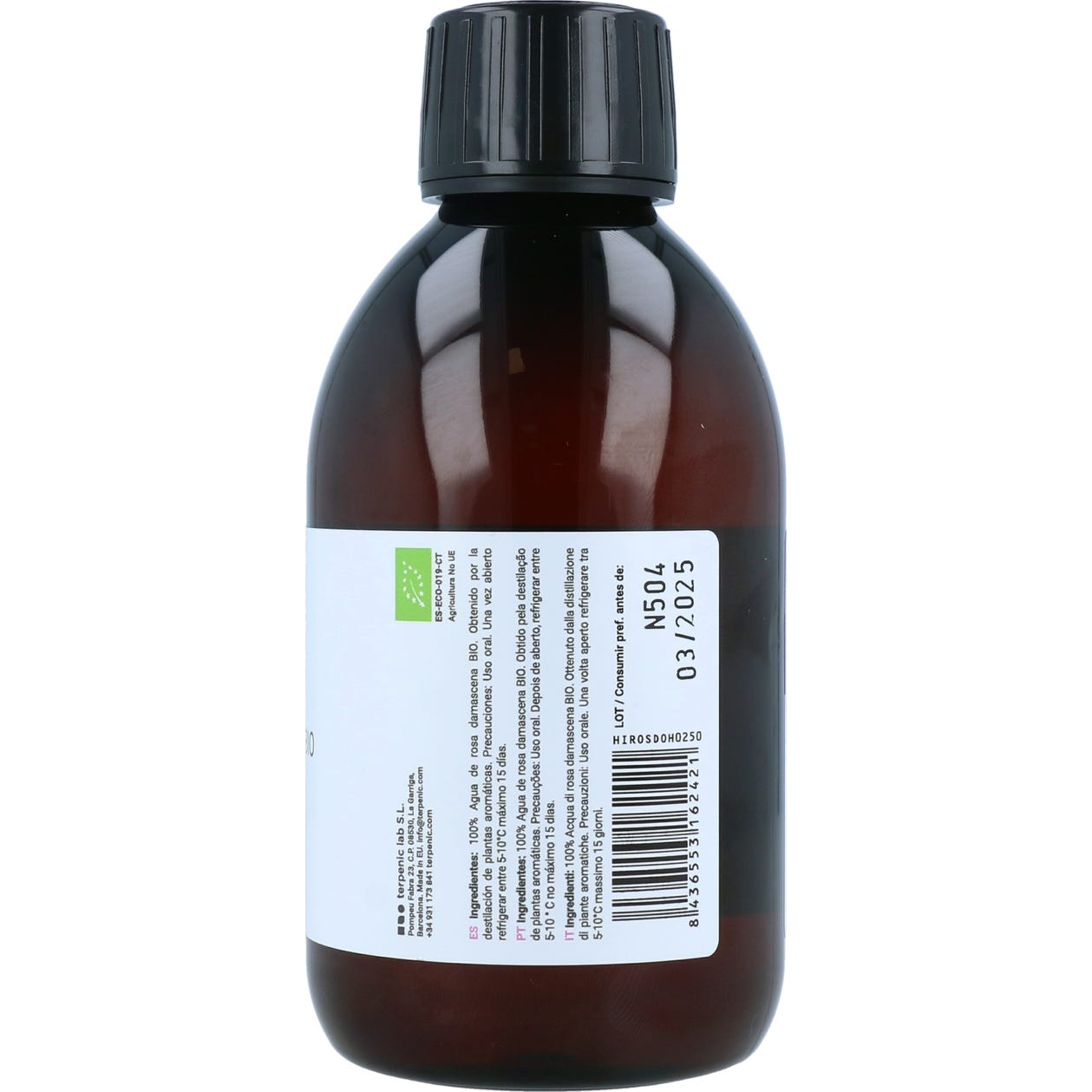 Terpenic Hidrolato Rosa Bio 250ml