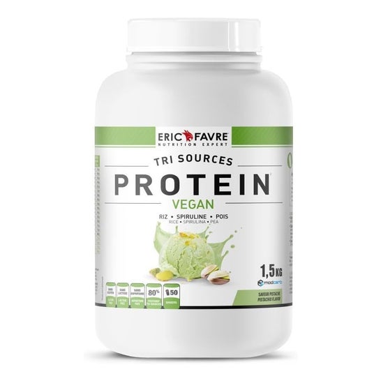 Eric Favre Protéines Végétales Tri Source Protein Vegan 1.5kg