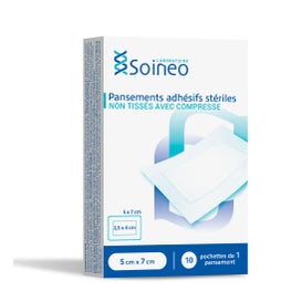 Soineo Apósitos Adhesivos Estériles 10x15cm 10uds