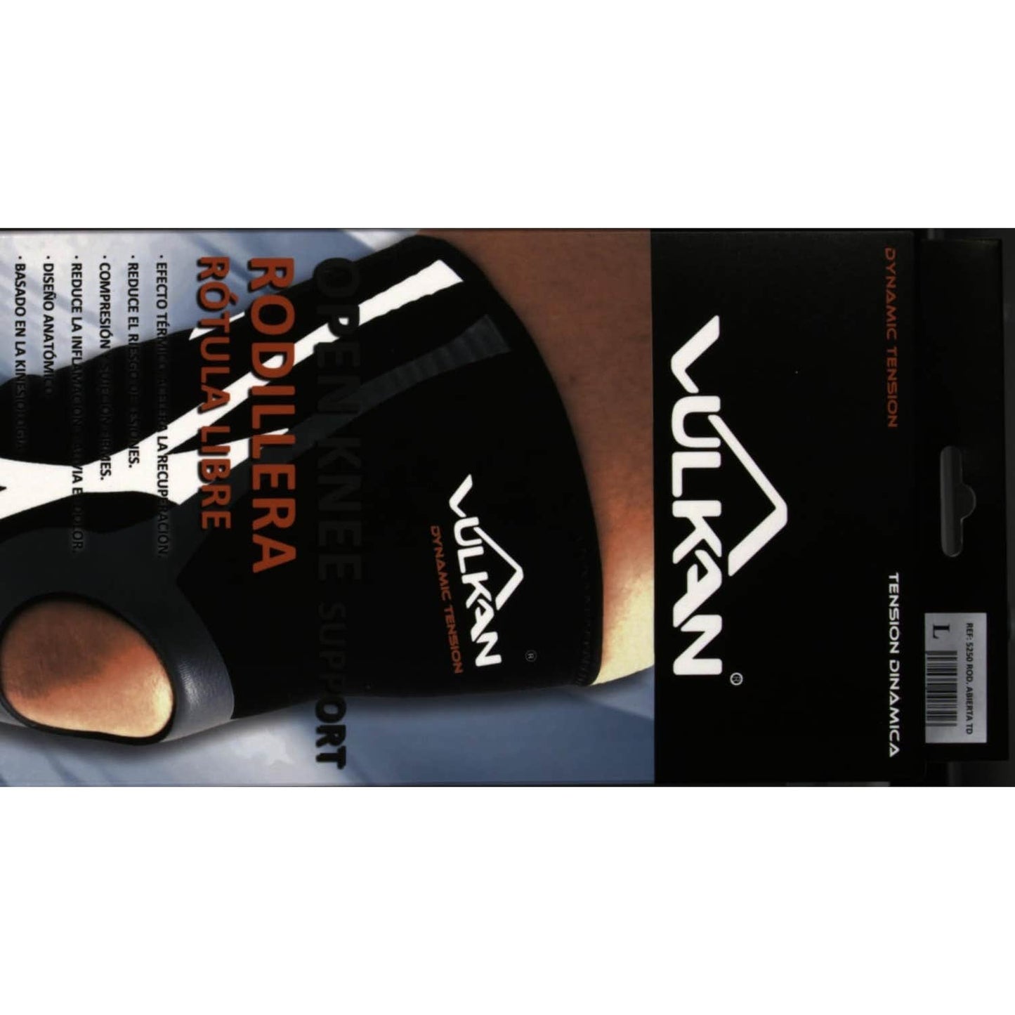 Vulkan rodillera rotular libre TD Talla L 1ud