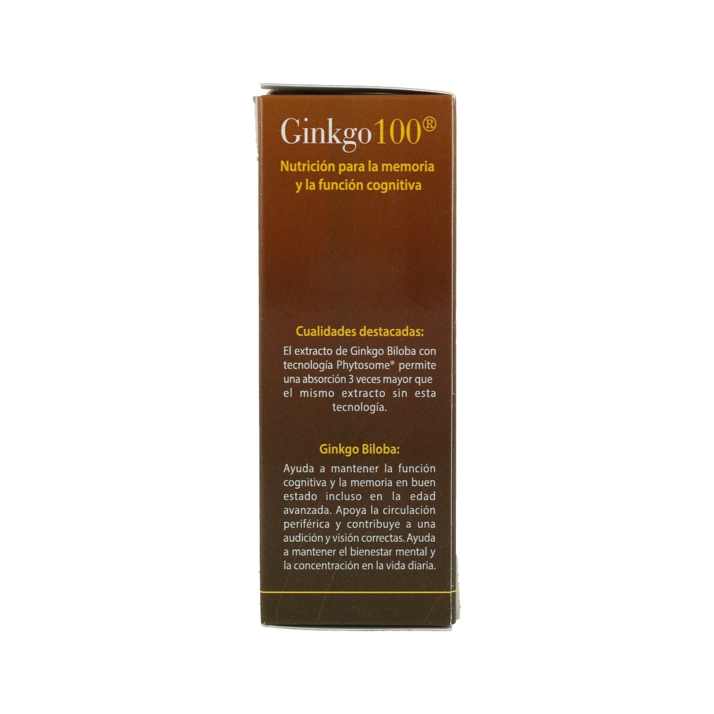 100% Natural Ginkgo 60cáps