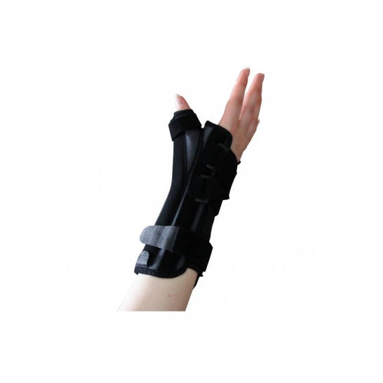Thuasne Manurhizo Muñequera Pulgar Derecha Negro Talla 0 1 ud
