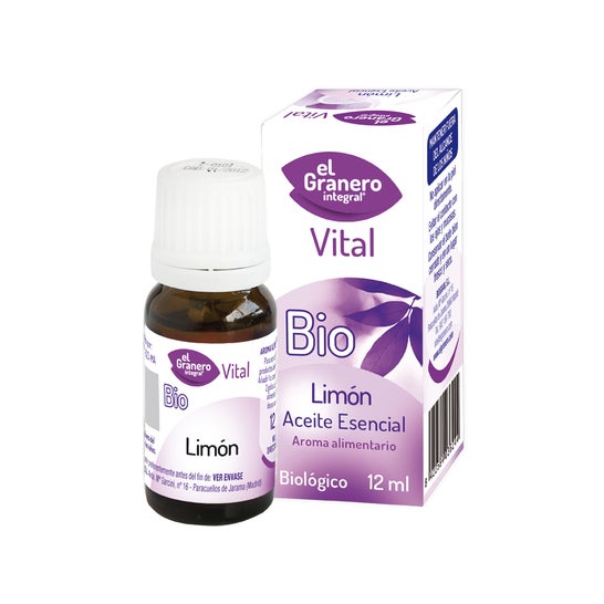 Granero Alimentacion Aceite Esencial Limon Bio 12 Ml