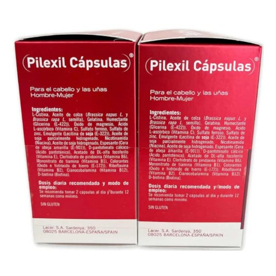Pilexil Cápsulas 2x100caps