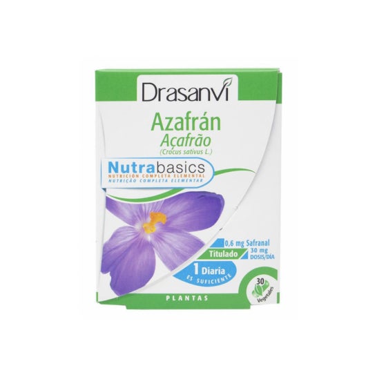 Drasanvi Azafrán 30 caps