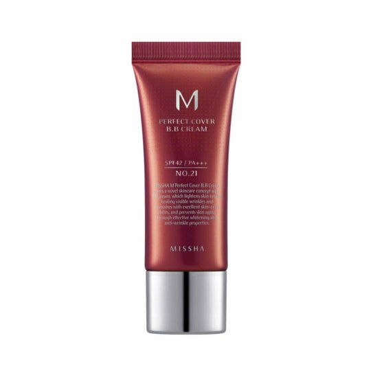 Missha Perfect Cover BB Cream Spf42 Nro 21 Light Beige 20ml