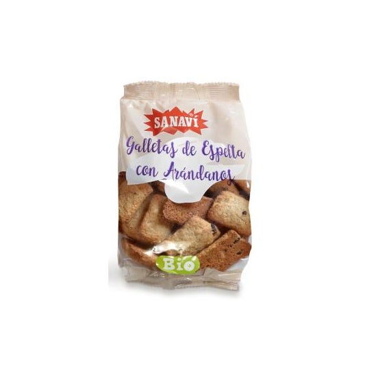 Sanavi Galletas de Espelta Arándanos 200 g