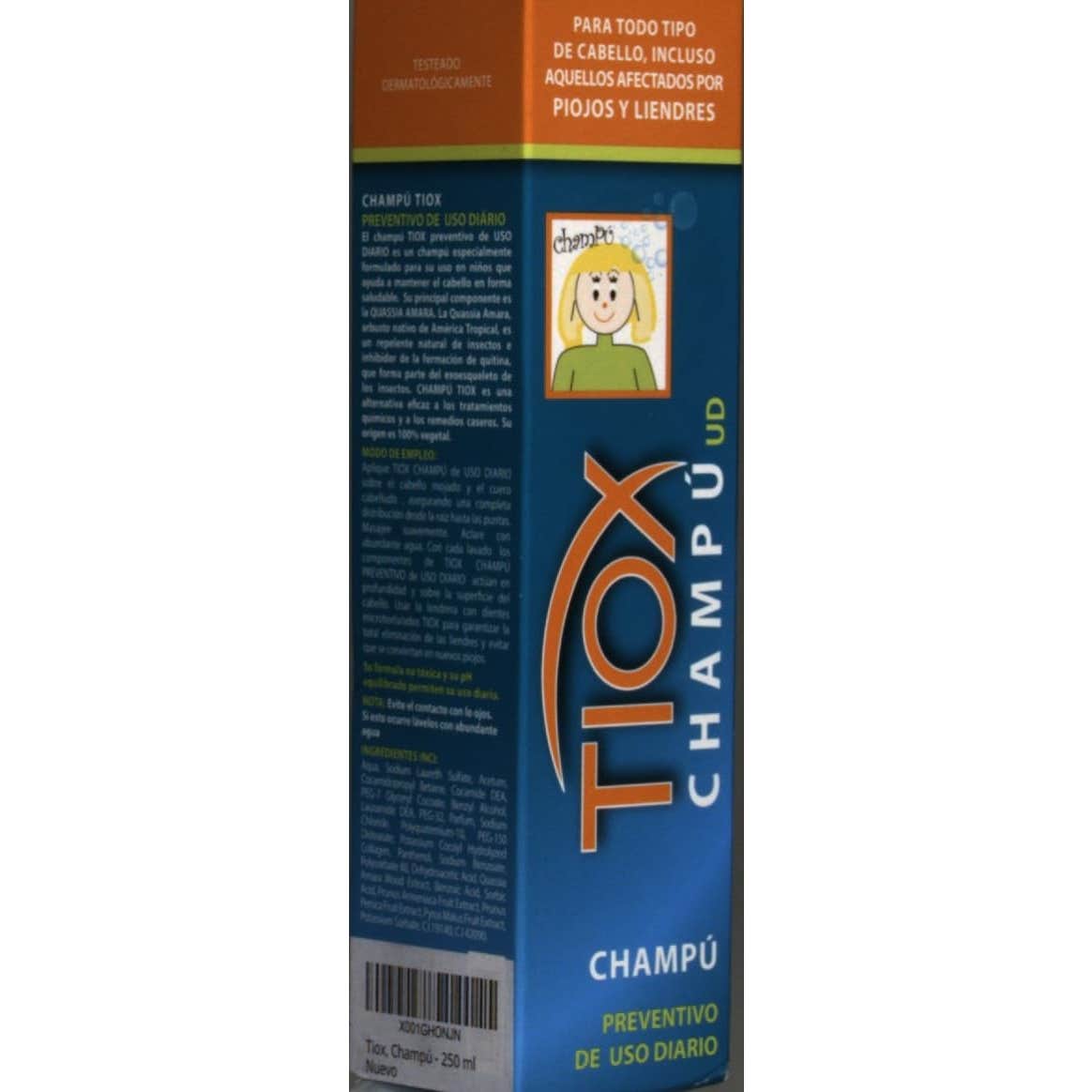 Tiox Champú Uso Diario 250ml