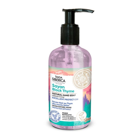 Natura Siberica Jabón Manos Natural Protección Excelente 300 ml