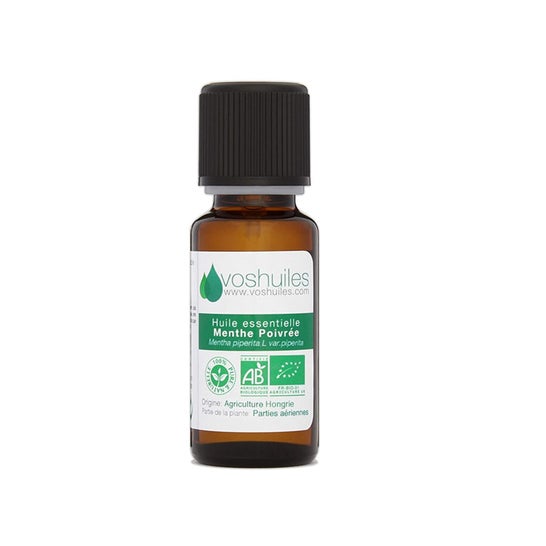 Voshuiles Aceite Esencial BIO de Menta Piperita 10ml