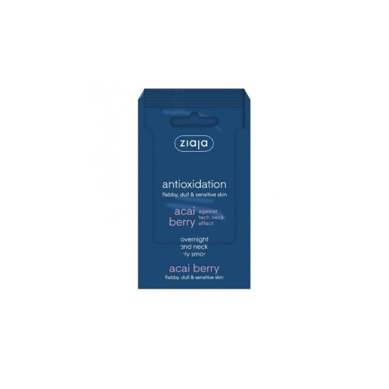 Ziaja Acai Mascarilla Nocturna Cremosa Rostro Y Cuello 7 ml