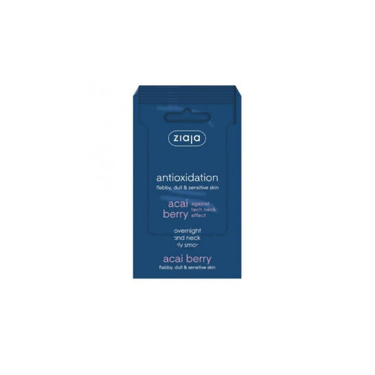 Ziaja Acai Mascarilla Nocturna Cremosa Rostro Y Cuello 7 ml