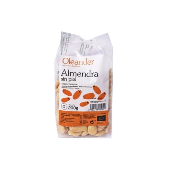 Oleander Almendra Cruda Pelada 200 g