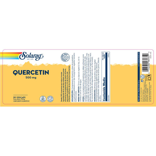 Solaray Quercitina 500mg 90 caps