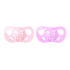 Twistshake Chupetes Rosa Morado +6 Meses 2uds